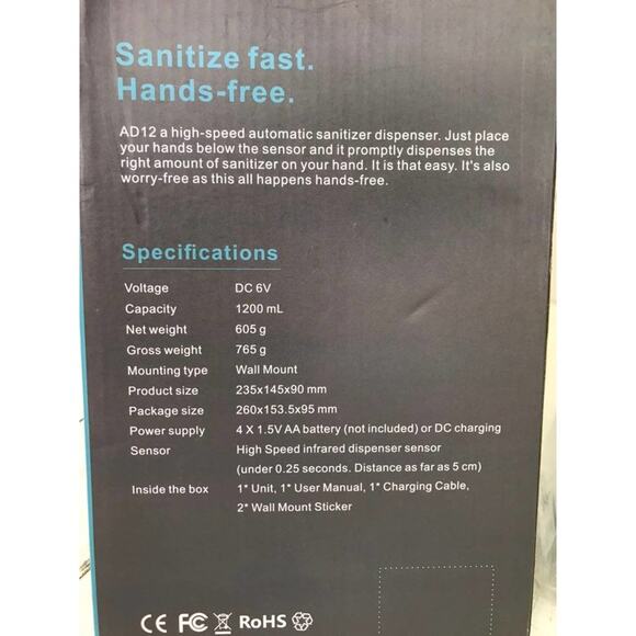 Automatic wall liquid dispenser - Picture 5 of 5